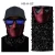 Import Ice Silk 3D Clown Magic Face Mask Bandana Wrap Tube Scarf Neck Warmer Hip Hop Halloween Cosplay Sport Face Mask from China