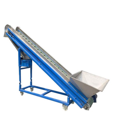 Incline Cleated Belt Conveyor Small Incline Conveyor Belt Hopper Belt Conveyor