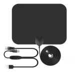 Indoor digital TV Antenna 80Miles Range HDTV Antenna 1080P For Amplifier Signal Booster DVB-T/T2 HD Television