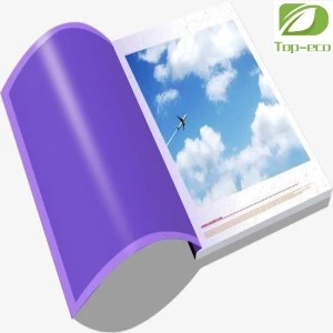 inkjet glossy photo paper high glossy semi glossy blue back poster paper in roll for eco-solvent ink