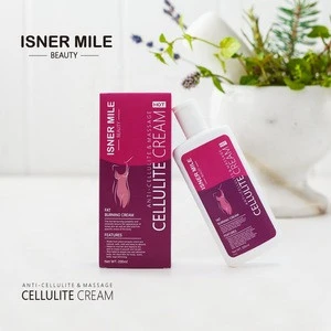 Isner Mile Private Label Best Anti Cellulite &amp; Massage Fat Burning Slimming Cream Cellulite Cream