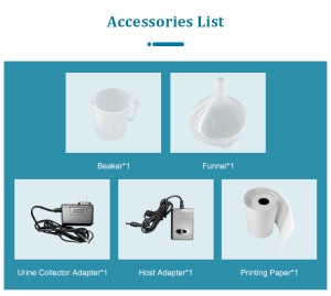 ISO13485 Approved 0~1100 Ml, Error &plusmn; 1% or 1ml Uroflowmeter Portable Uroflowmetry