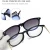Import Italy women designer eyewear fashion spectacle frames magnetic clip-on polarized sun glass sunglasses from China