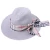 Import JAKIJAYI fashion polyester soft ribbon woman summer straw panama hat from China