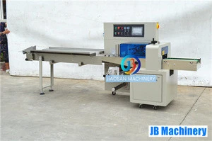 JB-350X Automatic wet wipes packaging machine with top opening label device