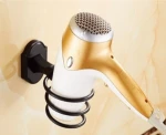 JBOH-073 Space Aluminum Hair Dryer Holder Bathroom Accessories