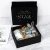 Import jewelry gift box with  bag  gray gift box  mystery box gift from China