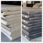 Jianbo Neoprene textured rubber sheet for coat pant men suit