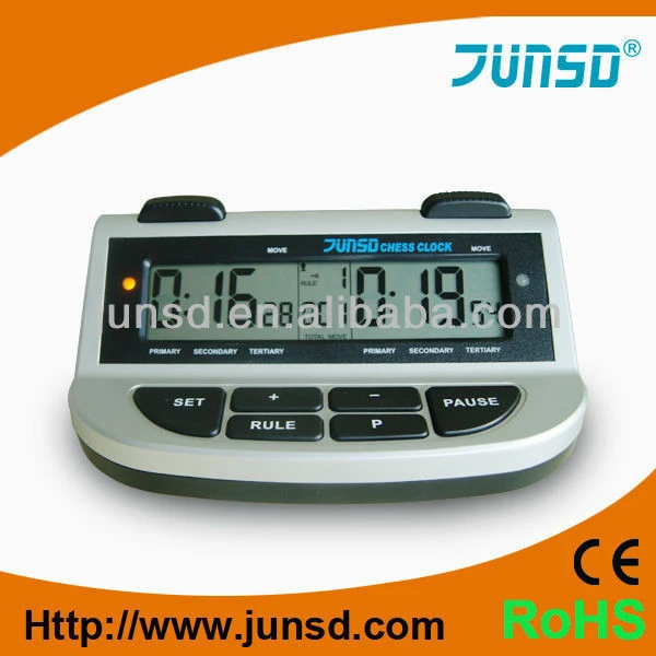JUNSD Professional digital chess clock chess timer JS-211A for chess games