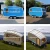 JX-FV435 kiosk food mobile food cart caravan trailer fast food trailer for sale