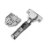 Import K90H-3D Cupboard Hardware Inseparated Cool Iron Door Auto T Hinge Soft Closing from China