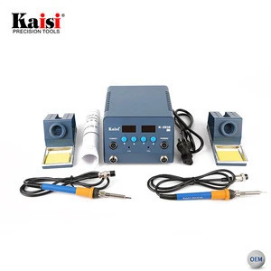 Kaisi 2936 Anti-static 2 in 1 Double Handle Soldering Iron Station For Mobile Phone Repair