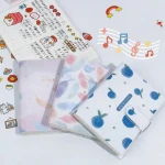 Kawaii Eva Waterproof Writing Hand Ledger Printing Colorful Thread Sewing Notebook With Magnetic Buckle