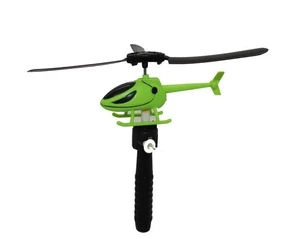 Kids Educational Toys Pull Wires RC Helicopters Fly Freedom Drawstring Mini Plane Children&#39;s Gifts /Outdoor Games for Girls Boys