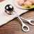 Import Kitchen Stainless Steel Manual Meatball Maker Ice Cream Scoop Meat Ball Spoons Making Machine from China