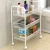 Import Kitchen Vegetable Spice Storage Stand Rolling Metal Mesh 3-Tier Kitchen Cart from China