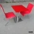 Import KKR dining table and chair cafeteria, stone dining table set furniture from China