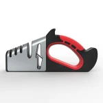 Knife and Scissors Sharpeners 5 Stage Sharpener with Diamond, Ceramic, Tungsten, Kitchen Tools for Kinds of Knives