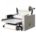 L380 hot roll laminator for printing shop 375mm width lamination size thermal automatic laminator machine