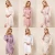 Import lace silk personalized bride robe satin women wedding Wholesale Bridal Shower Bride and Bridesmaid Robes from China