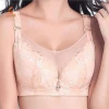 Lace undergarment covering the chest Memory ring full Cup Plus Size Anti Emptied bra