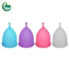 Lady Organic Small multi color reusable silicone Menstrual Cup