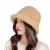 Import Lamb Faux Fur Bucket Hat Thickened Warm Teddy Velvet Winter Hats For Women Lady Outdoor Plush Fisherman Hat from China