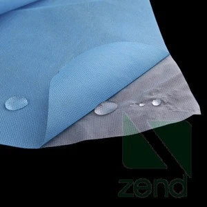 Laminated PE nonwoven fabric for isolation gown