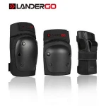Landergo Bmx Skateboard Skating Kids Youth Elbow Knee Pads Wrist Pads Gear(ce Sgs)