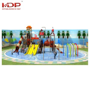 Large Plastic Pool Water Play Equipment Kids Park Water Slide for Swimming Pool