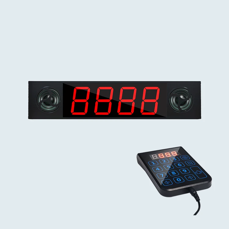Large Size Wholesale Wireless Led  restaurant pager system custom logo waitress pager