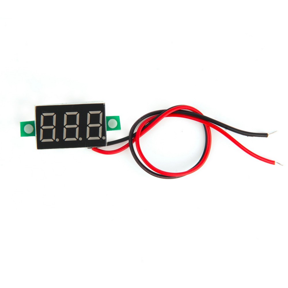 LCD digital voltmeter ammeter voltimetro Red LED Amp amperimetro Volt Meter Gauge voltage meter DC Wholesale