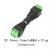 Import LED 12V DC Female Male 2.1 x 5.5mm Power dc Connector Adapter Plug Jack Socket for CCTV from China