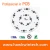 Import LED Light Single Sided PCB with components Aluminum Base Circuit Board Round shape from Hong Kong