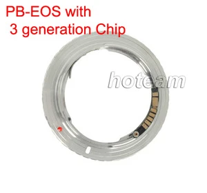 Lens Adapter For Prakticar B PB Lens To Canon EOS Body With 3 generation AF-Confirm Chip canon lens parts
