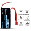 Li-ion Recharge Battery Pack 900mah 7.4V lipo battery 2cell 25C for 1/10 Lithium ion Battery RC 2WD Baja