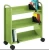 Import Library Double Sided Book Trolley / Mobile Steel Book Cart For Sale from China