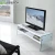 Import Living Room Decoration Modern White Organic Glass Tv Stand from China
