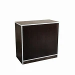 Living room fourfold wooden display cabinet