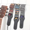 Longteam brand ethnic style acoustic guitar strap bass and electric guitar strap embroidery style guitar straps