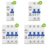 Lonten 1P/2P/3P/4P Surge Protector Industrial Remote Control Reclosing By tuya Zigbee Smart MCB Switch Circuit Breakers