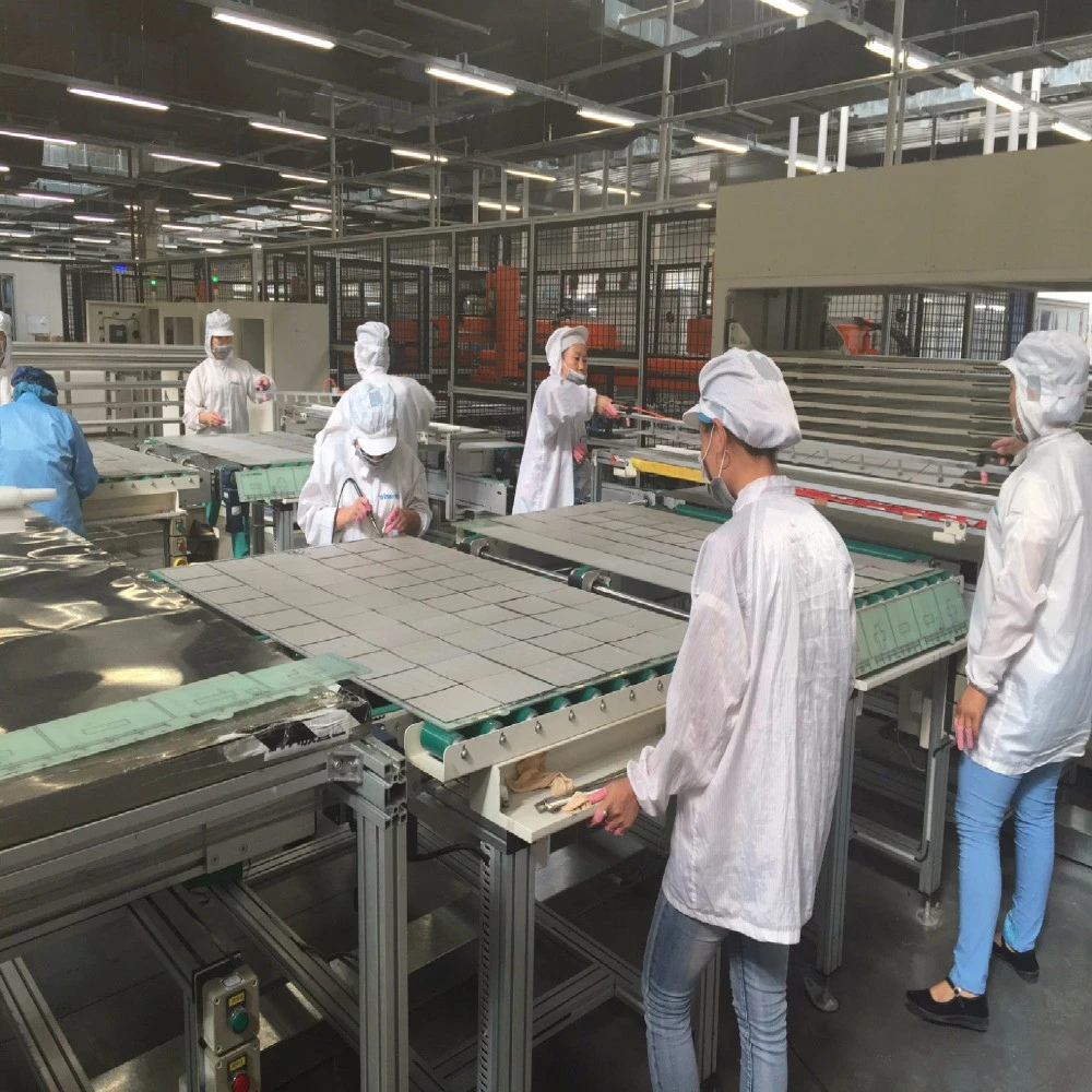 Low cost solar panel manufacturing equipment solar panel production line