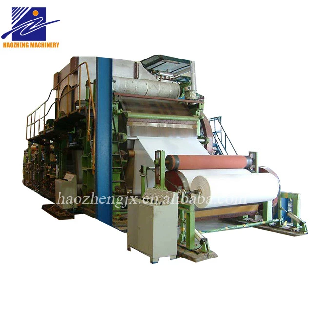 Low Investment High Profit Waste Paper Recycling Machine To Make Toilet Tissue Paper