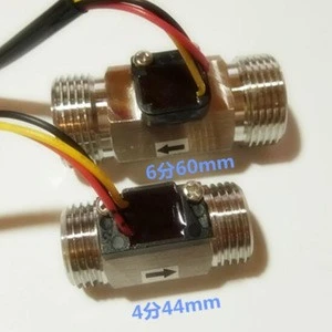 LPM L/Min 4-20mA G 1/2 BSP Thread Hall Flow Sensor