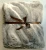 Import luxury fox lynx or gray mink  faux fur oversized throw blanket with plush velvet reverse from China