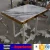 Import Luxury restaurant Italian arabescato marble dining table from China