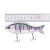 LVDE Attractive 11.5cm 27g Holographic Painting Jointed Baby Bull Shad Fish Lures, Jointed Sea Bass Fishing Lures