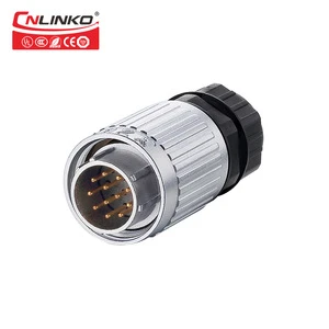 m20 Multipole Aviation Connector 250 volt 5A Gold Plated Contacts 12Pin
