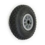 Manufacture Various 3.00-4 Plastic Rim Heavy Solid Rubber Chair Industrial Rubber Wheel