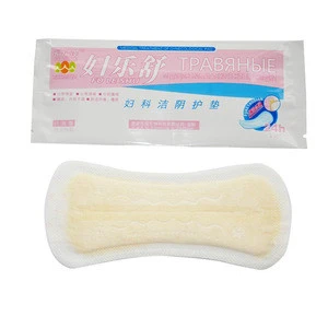 Manufacturer Wholesale Women used herbal menstrual panty liner